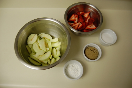 Apple Strawberry Pie